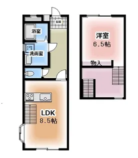 バルモアール【4階】の間取り