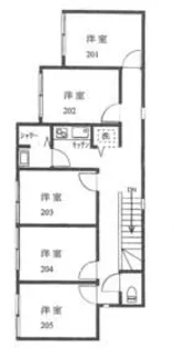 アルビオンシティ京成小岩【2階】の間取り