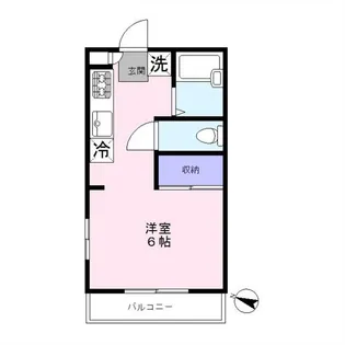 グリーンハイツ【1階】の間取り