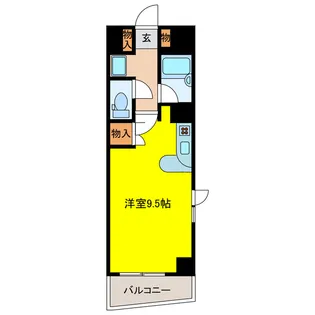 ドミール星が丘【3階】の間取り