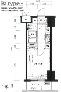 ISLE東京向島【12階】の間取り