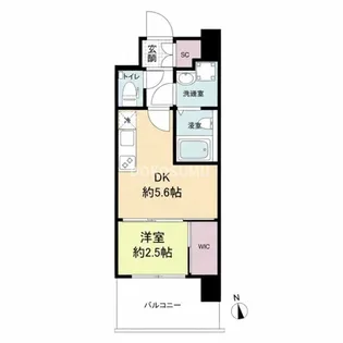 セレニテ福島プリエ【7階】の間取り