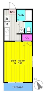 ライズ【2階】の間取り