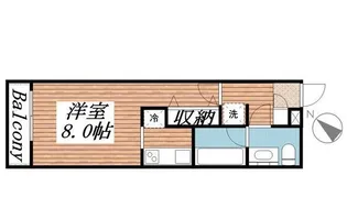 クリシェ【1階】の間取り