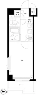 ルーブル千鳥町弐番館【3階】の間取り