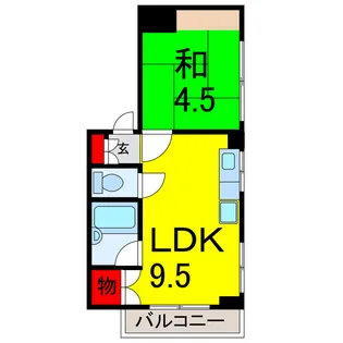 シャトーラトゥール【3階】の間取り