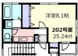 アネックス千川【2階】の間取り