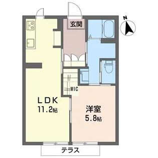 ディアスノザワ【1階】の間取り