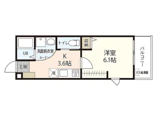 メゾン・トルチェ【2階】の間取り