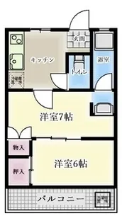 桂ビル【4階】の間取り