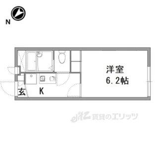 レオパレス池北【1階】の間取り