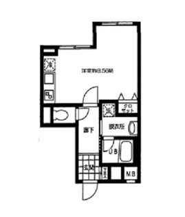 バレーヌ大森山王の間取り