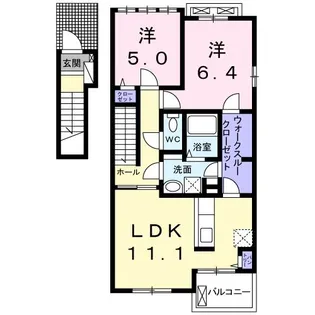 コンテッサ【2階】の間取り