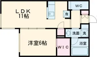 なごみハウス春日町I【1階】の間取り