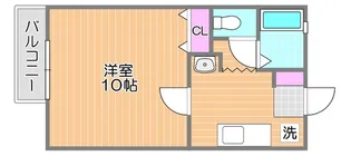 ツイン・ウッズI棟【2階】の間取り