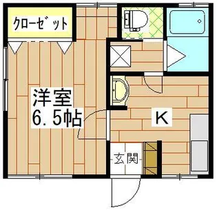 つちやコーポラス【2階】の間取り