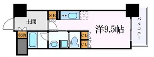 ヒヴィ・カーサ名駅西【15階】の間取り