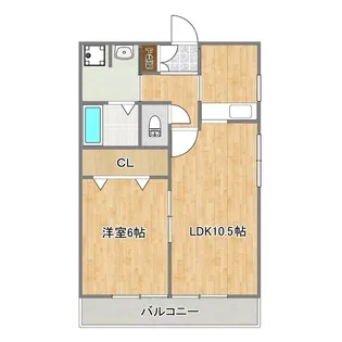 グラン・リーオ21【2階】の間取り