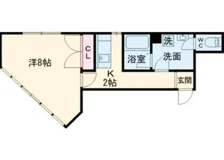 アーバン尾山台【2階】の間取り