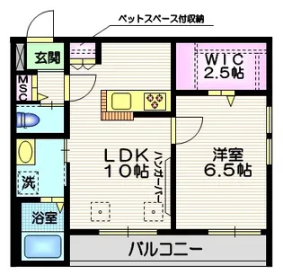 ルーチェ【2階】の間取り