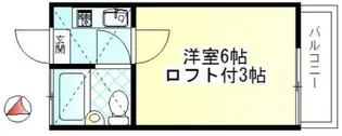 パレスワン【2階】の間取り