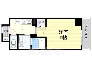 シャンピアコート茨木【3階】の間取り