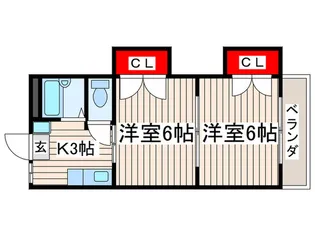 エンゼルハイム【1階】の間取り