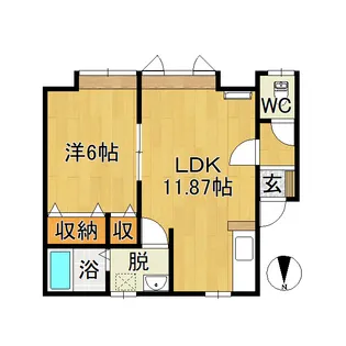だいげんはうすIII【1階】の間取り
