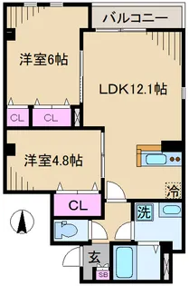 I’s Court Oji【3階】の間取り