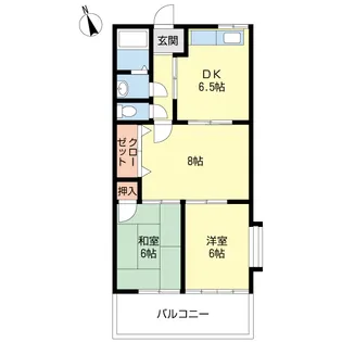 喜栄ビル【3階】の間取り
