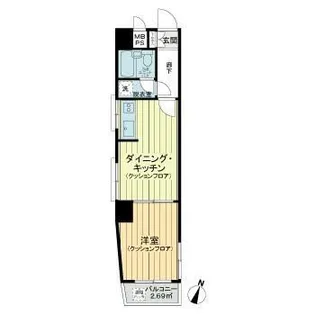ライオンズマンション駒込第5【3階】の間取り