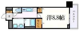 L ENVOL MEIEKI【7階】の間取り