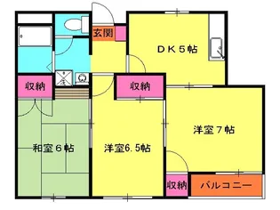 STマリン【1階】の間取り