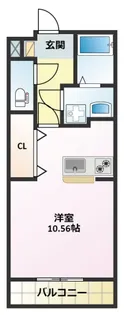 グランストーク北浦【4階】の間取り