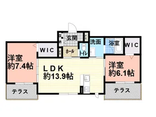 Comforza・T【1階】の間取り