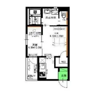 グランレーヴ中島新町【3階】の間取り