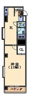 サニーサイド原【2階】の間取り