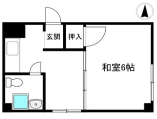 ホワイトセブン【3階】の間取り