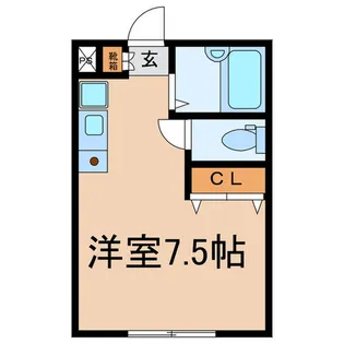 カーサファンテール【2階】の間取り