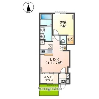 エンジェルパレス【1階】の間取り