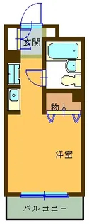 エスタ梅ヶ丘【2階】の間取り