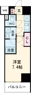 メインステージ一之江【4階】の間取り