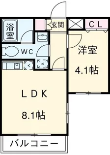 ミリアレジデンス桜新町の間取り