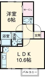 セレージャ【2階】の間取り