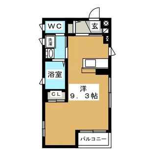 クオーレ妙蓮寺【2階】の間取り