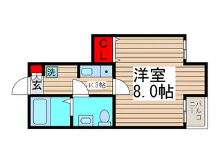 サンイング西船【3階】の間取り