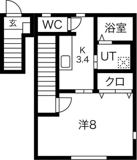 SUN PALACE北上III【2階】の間取り