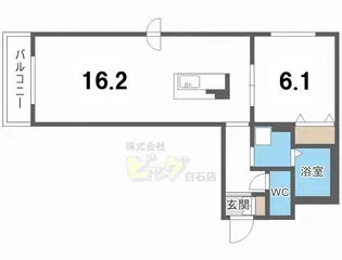 フィーノW-Five【2階】の間取り