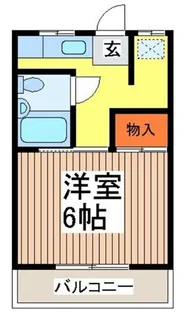 第一志賀荘【2階】の間取り