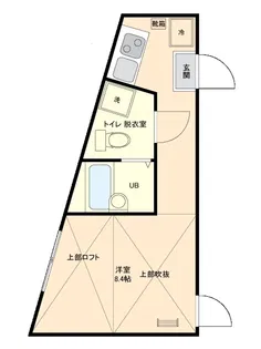 ラビアン板橋A【2階】の間取り